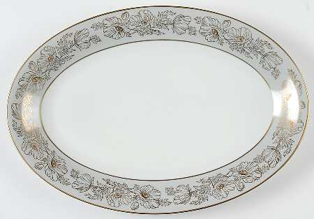 5489 16" Oval Serving Platter