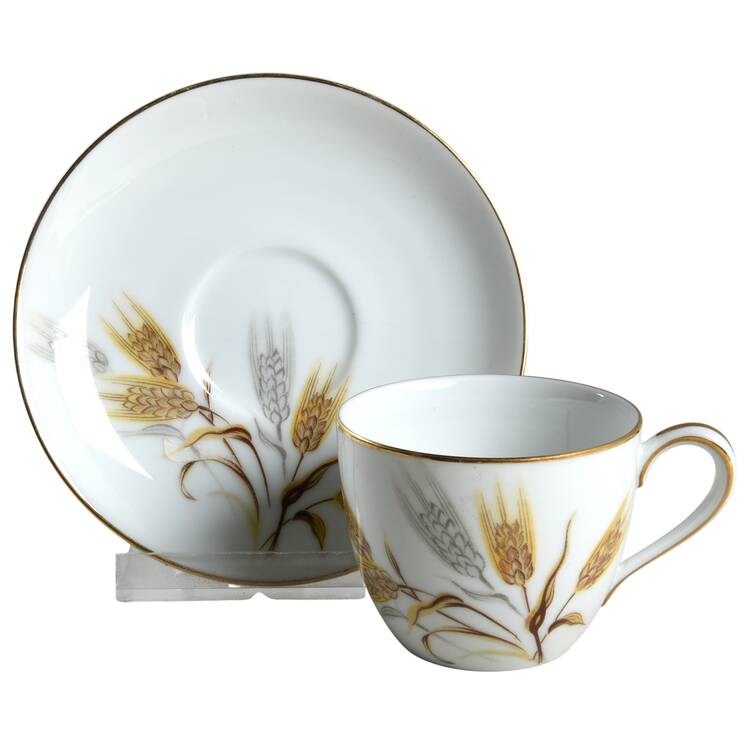 5566 Flat Demitasse Cup & Saucer Set