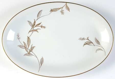 5693 12" Oval Serving Platter