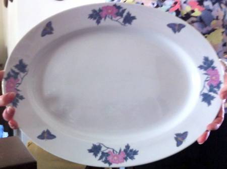 61229 16" Oval Serving Platter