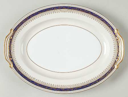 6449 12" Oval Serving Platter