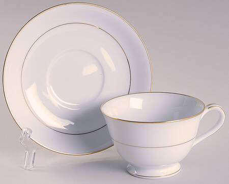 7050 Footed Cup & Saucer Set