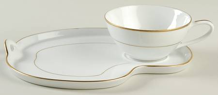 7050 Snack Plate & Cup Set