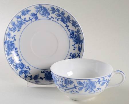 9488 Flat Cup & Saucer Set