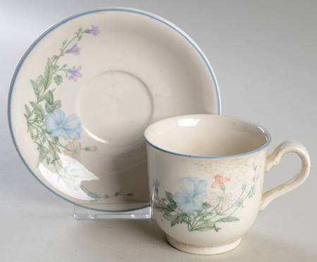 Abbotswood Footed Cup & Saucer Set