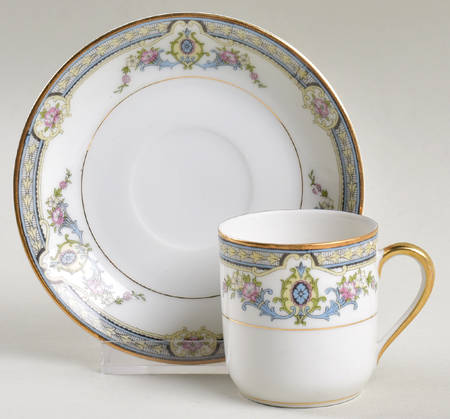 Aberdeen (Older) Flat Demitasse Cup & Saucer Set