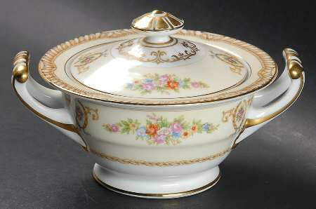 Abelia Sugar Bowl & Lid