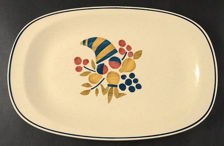 Abundance 14" Oval Serving Platter