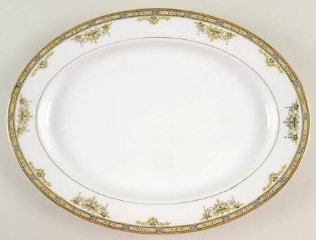 Adams 13" Oval Serving Platter