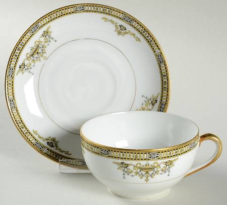 Adams Flat Cup & Saucer Set