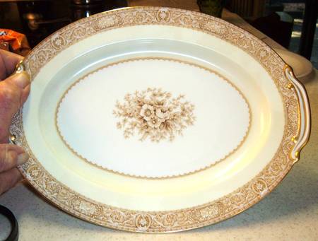 Adelpha 10" Oval Serving Platter