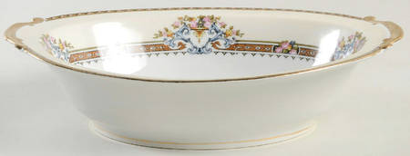 Adonis 10" Oval Vegetable Bowl