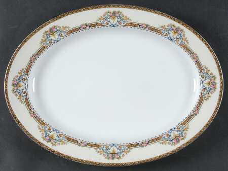 Adonis 16" Oval Serving Platter