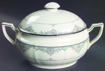 Adornment Oval Covered Vegetable