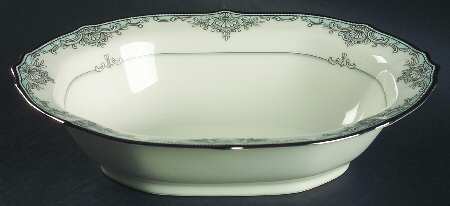 Adornment 10" Oval Vegetable Bowl
