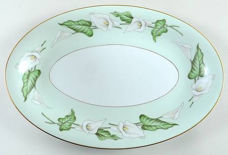 Adrienne 13" Oval Serving Platter