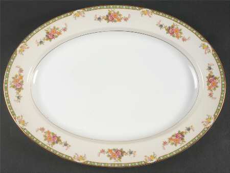Adrian 15" Oval Serving Platter