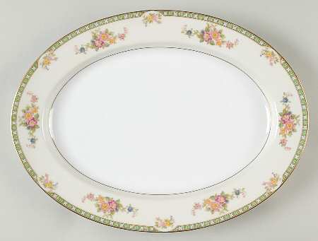 Adrian 13" Oval Serving Platter