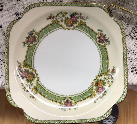 Aeolian Square Salad Plate