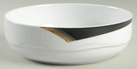 After Dark 8" Round Vegetable Bowl