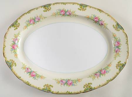 Afton 16" Oval Serving Platter