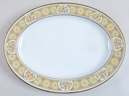 Aida 16" Oval Serving Platter