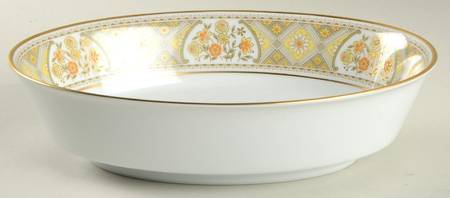 Aida 9" Oval Vegetable Bowl