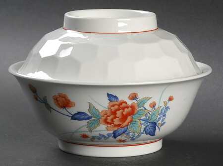 Akaye Covered Soup has Cereal Base & Fruit Bowl Cover
