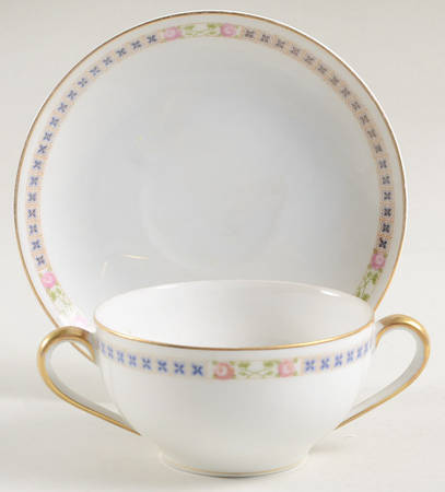 The Alais Flat Bouillon Cup & Saucer