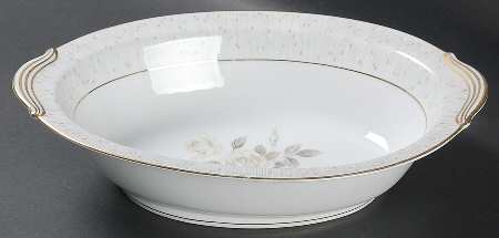 Alberta 10" Oval Vegetable Bowl