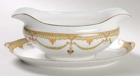 Albany Gravy Boat with Attached Underplate