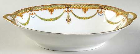 Albany 9" Oval Vegetable Bowl