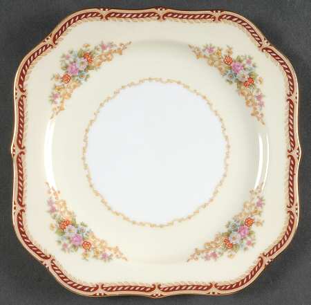 Alberta Square Salad Plate