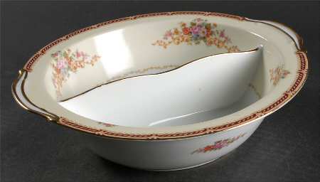 Alberta Round Divided Vegetable Bowl