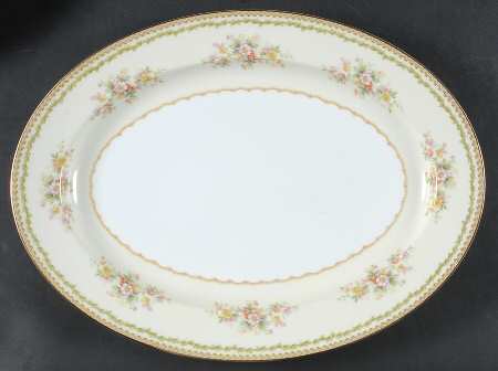 Alcona 16" Oval Serving Platter