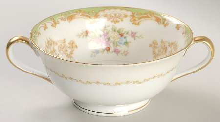 Alcona Footed Cream Soup Bowl