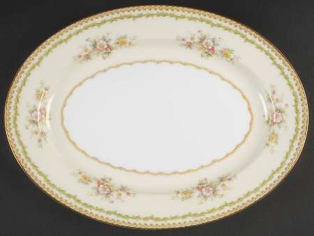 Alcona 11" Oval Serving Platter