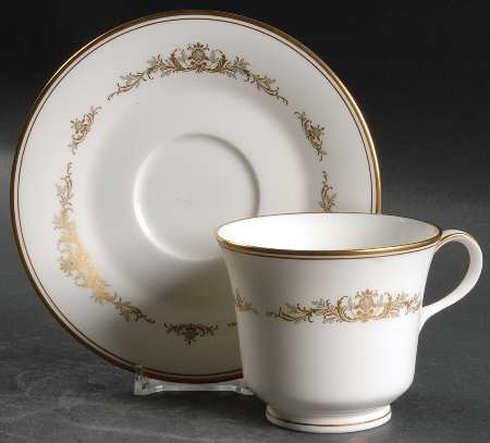 Aldridge Footed Cup & Saucer Set