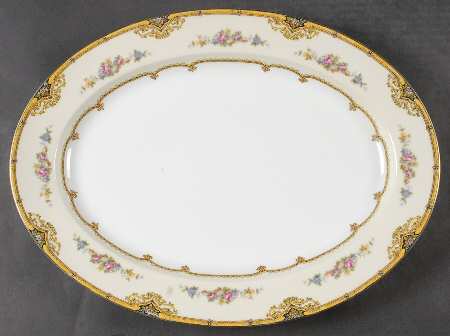 Aldine 16" Oval Serving Platter