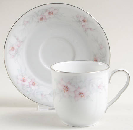 Alexandria Flat Cup & Saucer Set