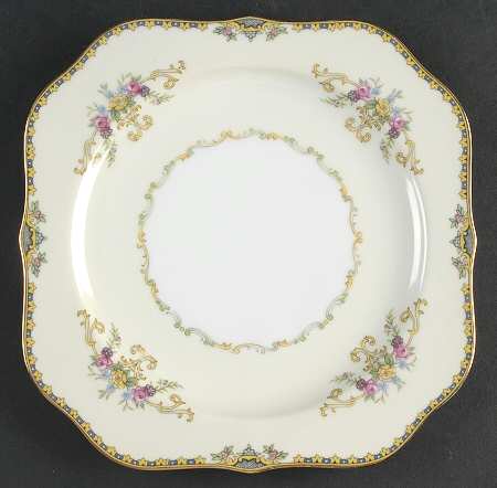 Alford Square Salad Plate