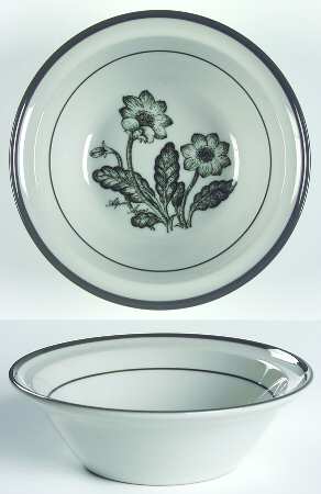 Alpine Flowers Rim Cereal Bowl