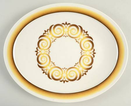 Alhambra 13" Oval Serving Platter
