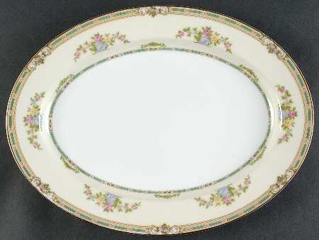 Alicia 13" Oval Serving Platter