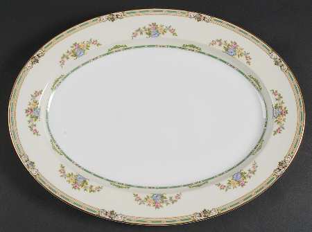 Alicia 16" Oval Serving Platter