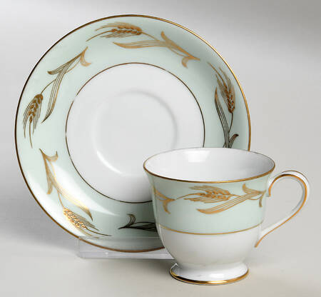 Alice Footed Demitasse Cup & Saucer Set