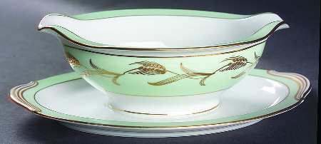 Alice Gravy Boat with Attached Underplate