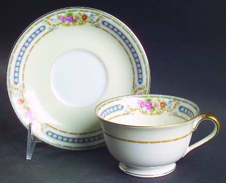 Allard Footed Cup & Saucer Set