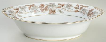 Allison 10" Oval Vegetable Bowl