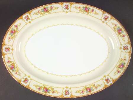 Allure 16" Oval Serving Platter